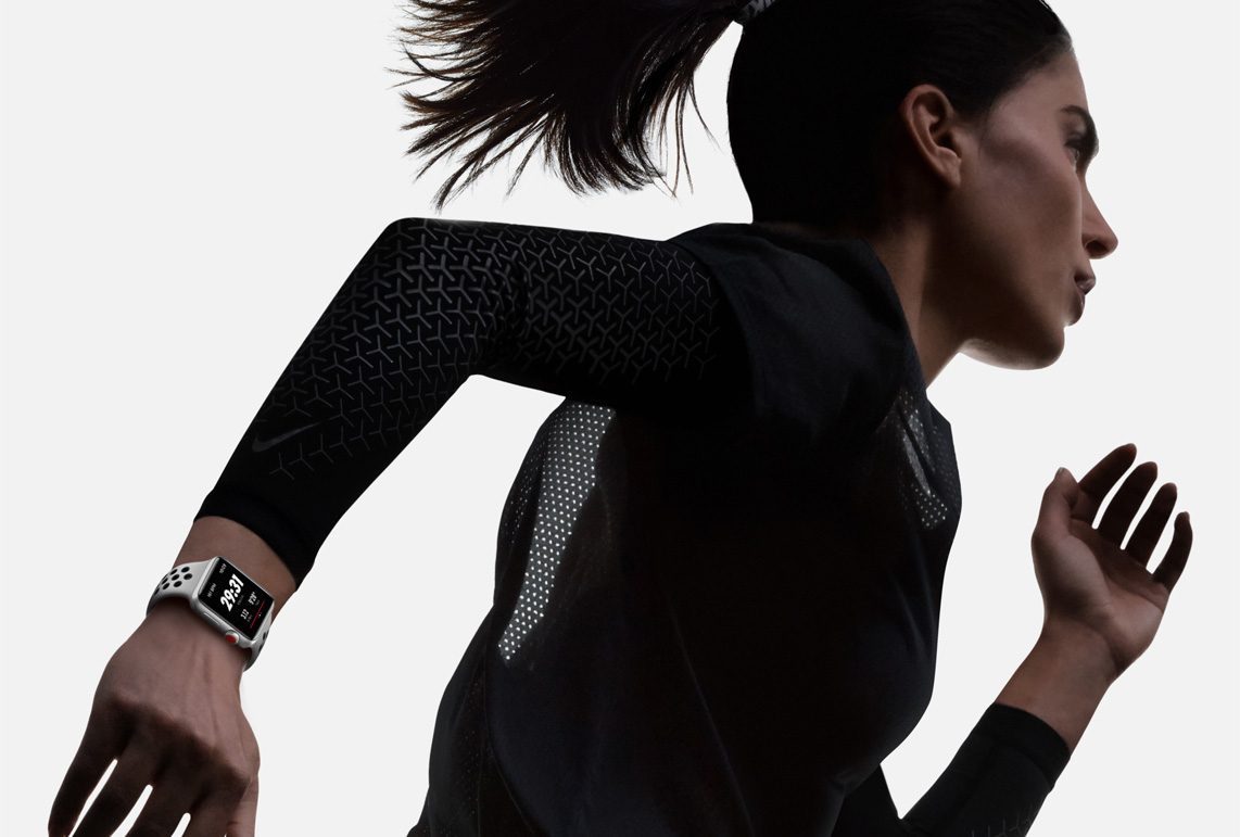 Apple Watch Series 3 sporten