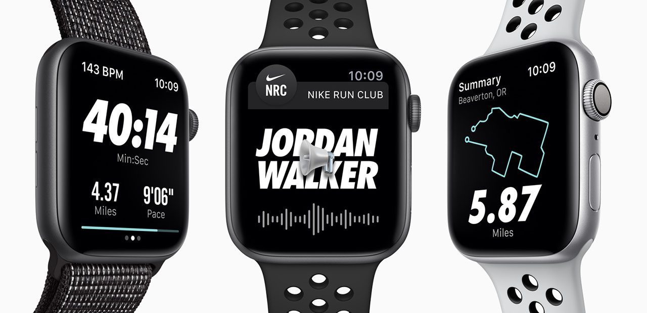 Apple Watch Nike Run Club-app
