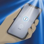 1Password op de iPhone X met Face ID.