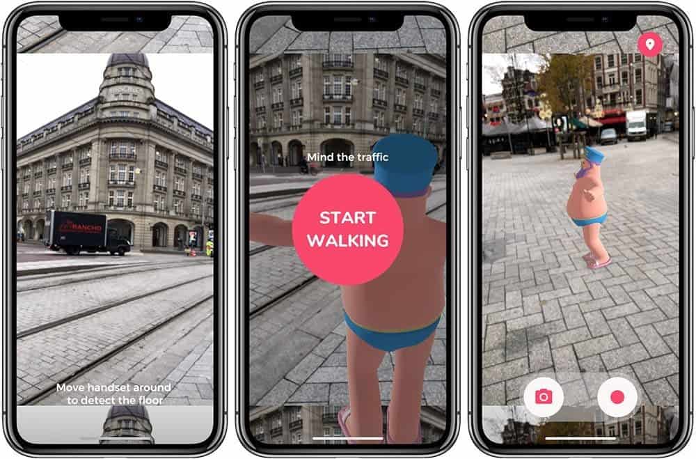HotStepper: navigeren met augmented reality