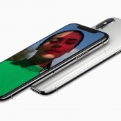 iPhone X schuin