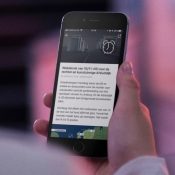 NOS Wekdienst op de iPhone.