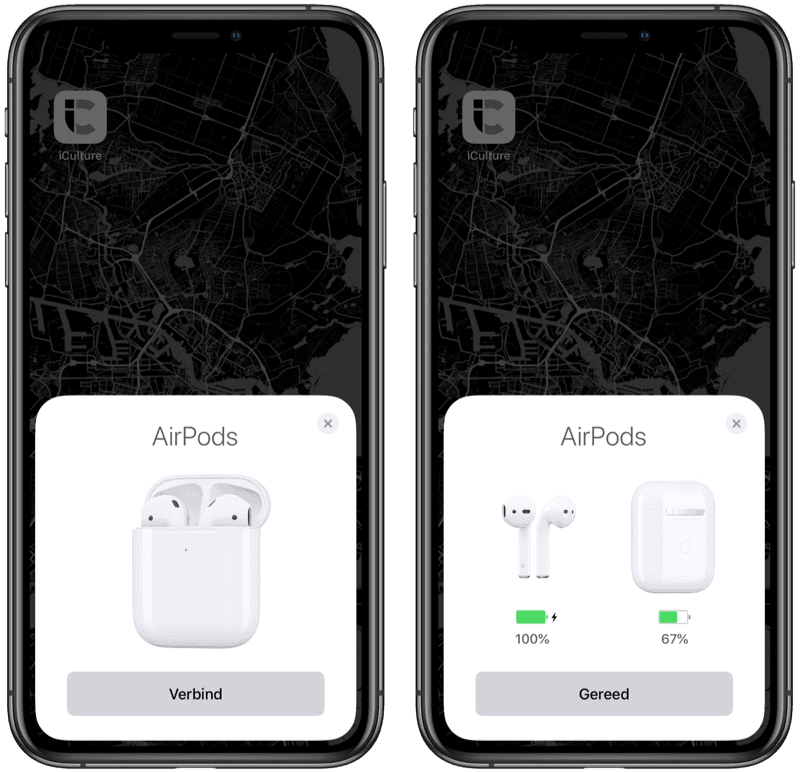 AirPods 2019 koppelen met iPhone.