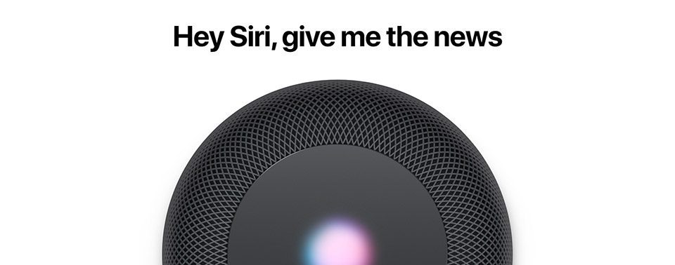 Hey Siri Give me the News?