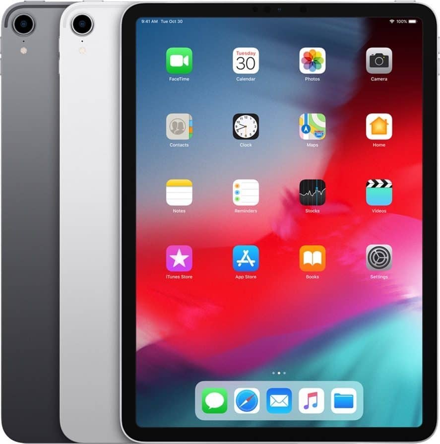 iPad Pro 2018 in 11-inch.