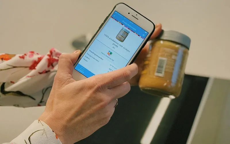 Met de Kies Ik Gezond?-app check je of producten in de Schijf van Vijf zitten