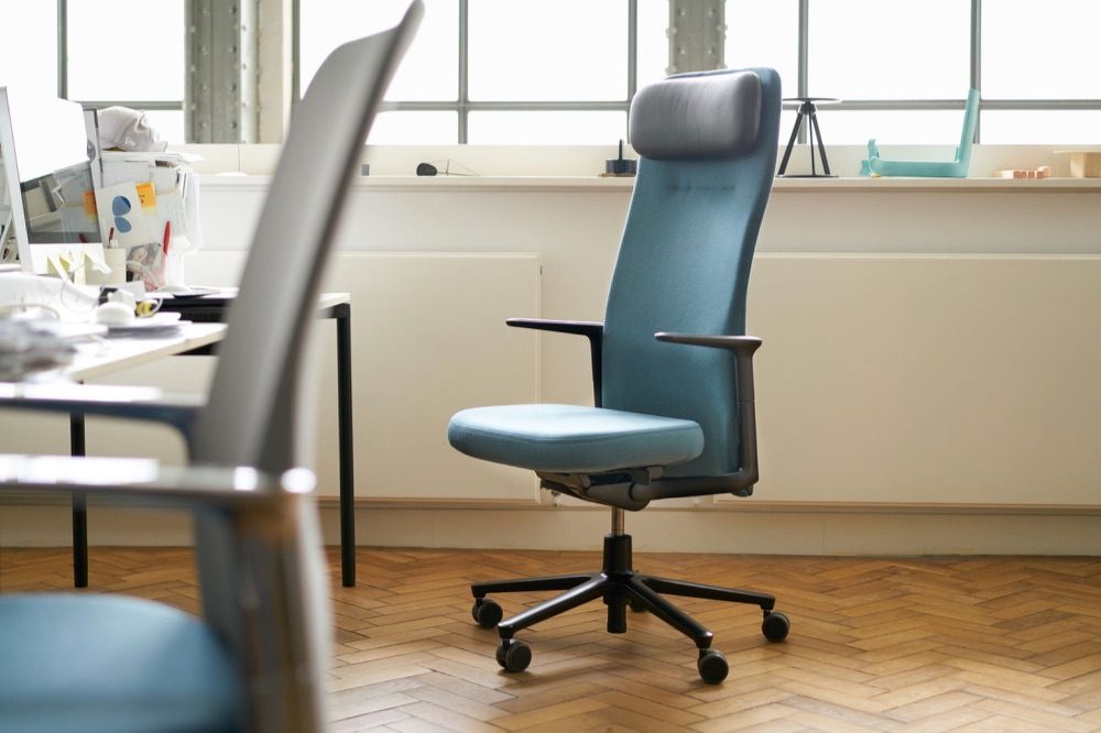 Vitra Pacific Chair op kantoor.