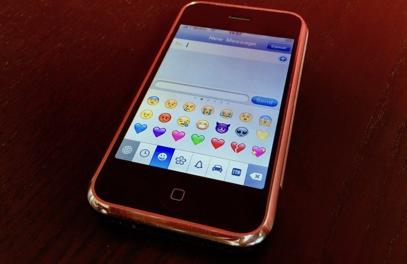emoji op originele iPhone
