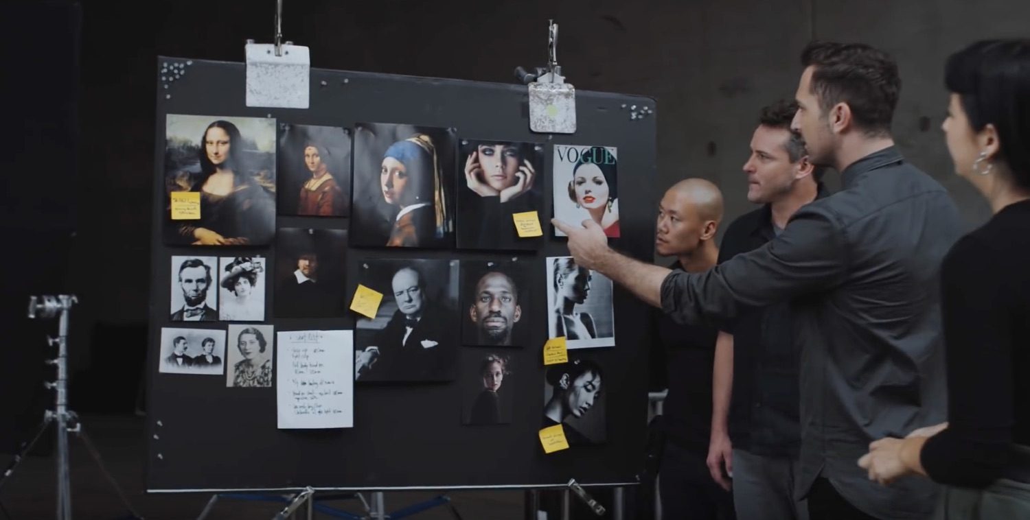 Achter de schermen bij e Portretbelichting.