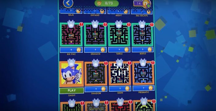 Sonic en Pac Man