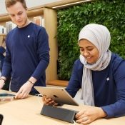 Wenen Apple Store: medewerkers