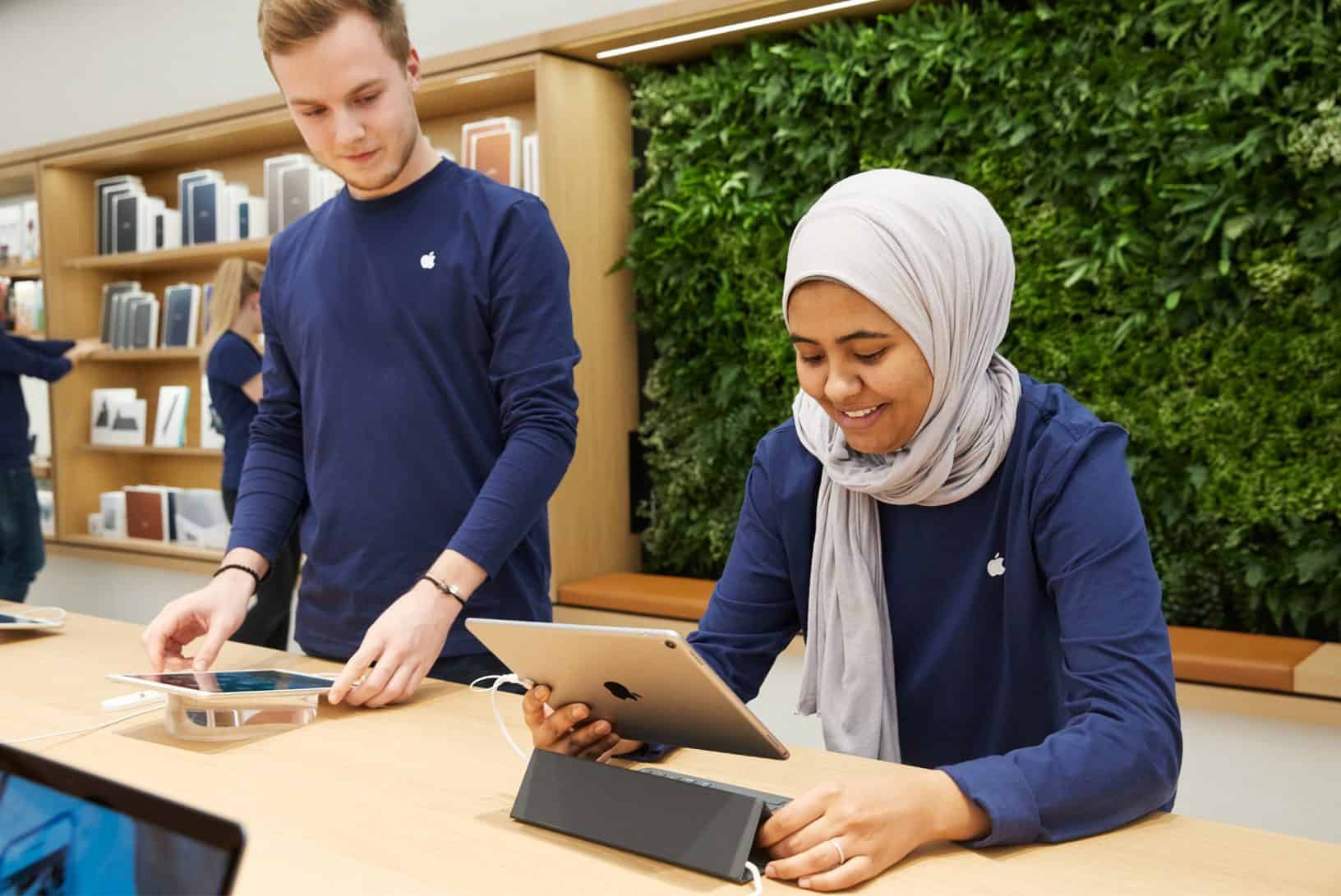 Wenen Apple Store: medewerkers