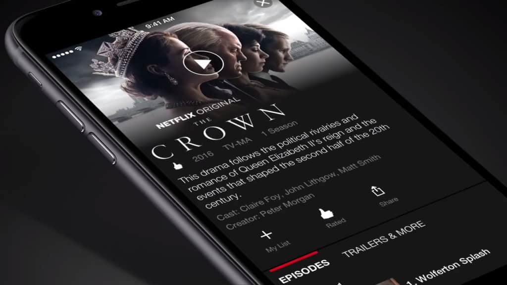 Netflix op iPhone