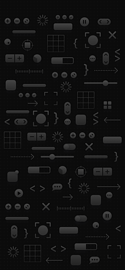 WWDC 2018 iPhone X dark mode no logo wallpaper