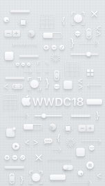 WWDC 2018 wallpaper iPhone 8 light