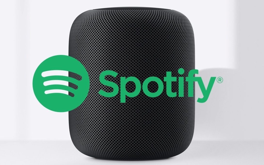 HomePod met Spotify.