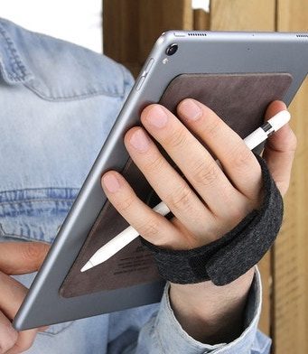 TabStrap: iPad Pro in een hand vasthouden