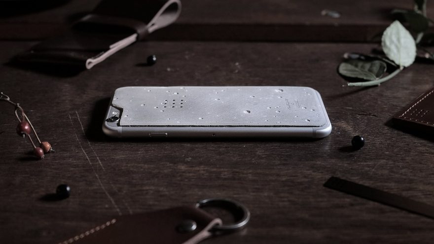 Luna Concrete iPhone Skin