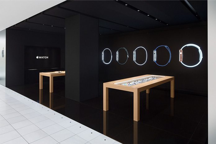 Apple Watch pop-up store in Isetan, Shinjuku (Tokio)