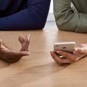 iPhone in Apple Store