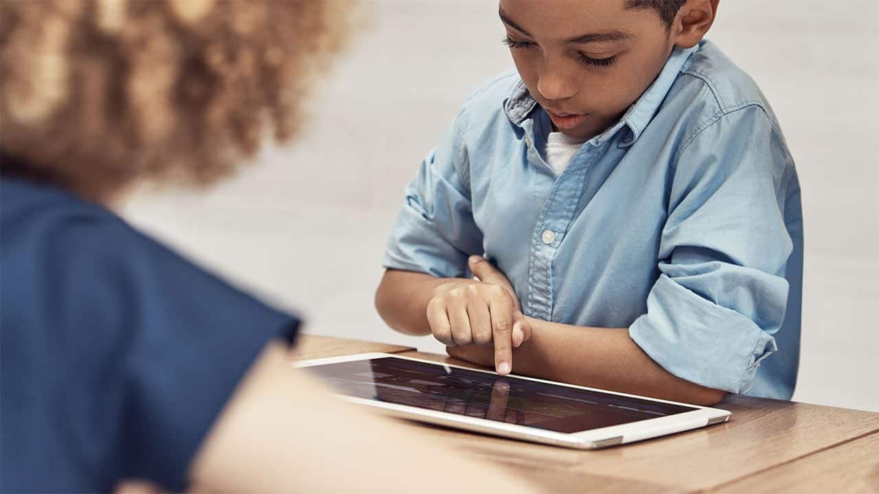 Apple Store iPad-workshop voor kinderen