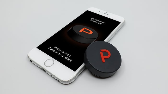Parkalert-button