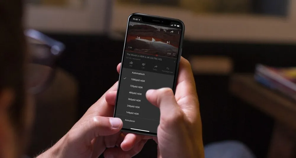 YouTube start met HDR-weergave op de iPhone X