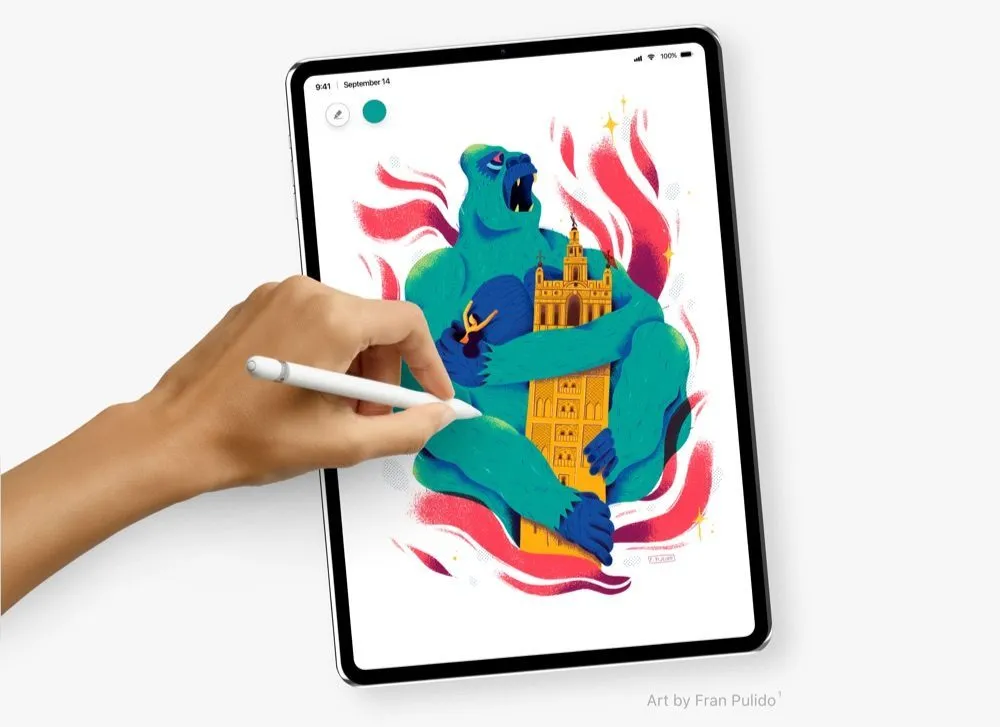 Nieuw iPad Pro-concept toont 11,9-inch scherm zonder notch