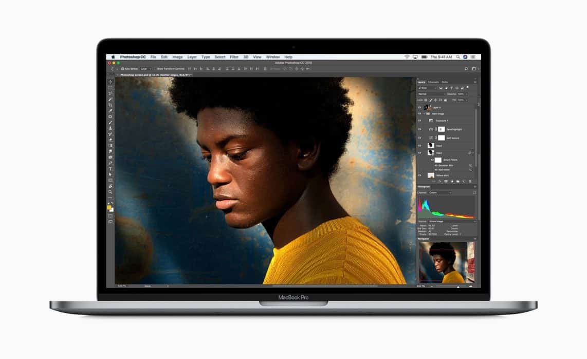 MacBook Pro True Tone-scherm