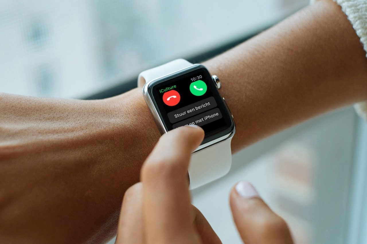 Apple Watch FaceTime beantwoorden via iPhone.