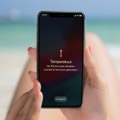 iPhone oververhit en afkoelen.