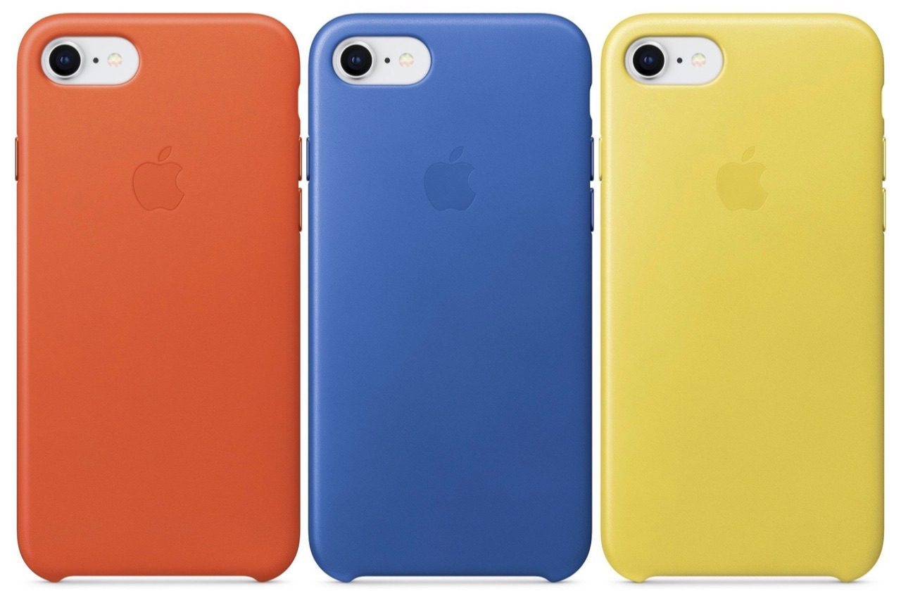 Kleuren van leren iPhone-hoejses.