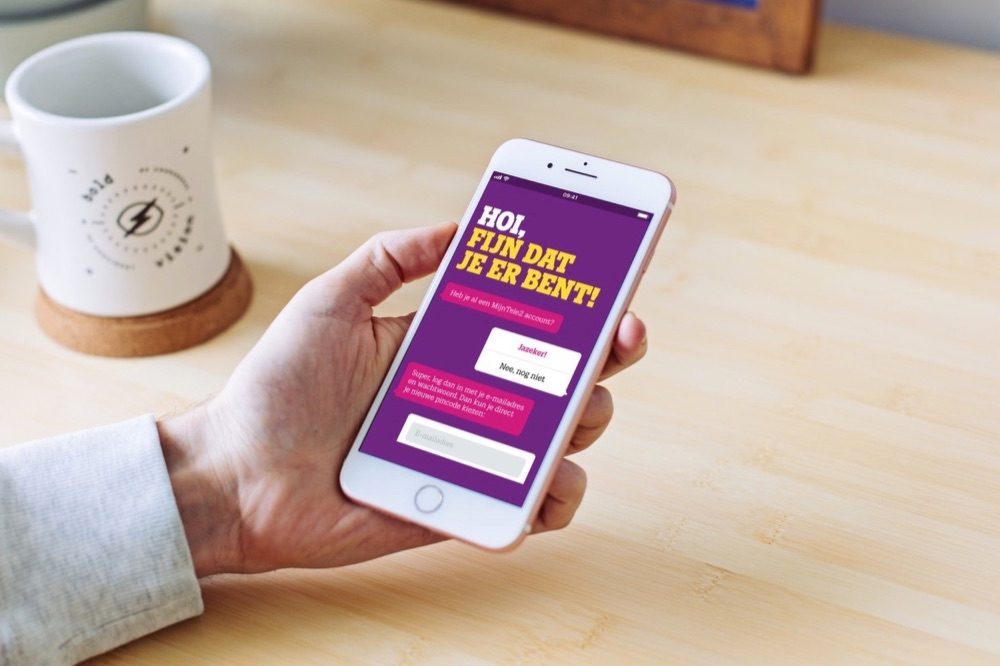 MijnTele2-app met Watson Assistant.