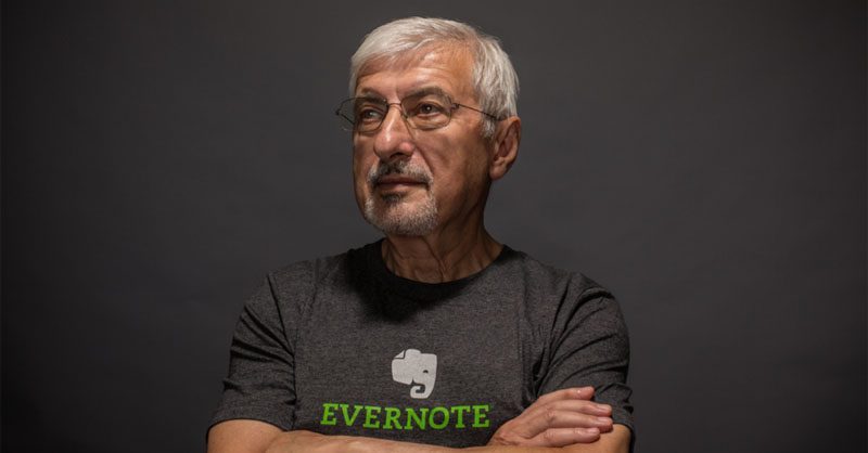 Stepan Pachikov van Evernote