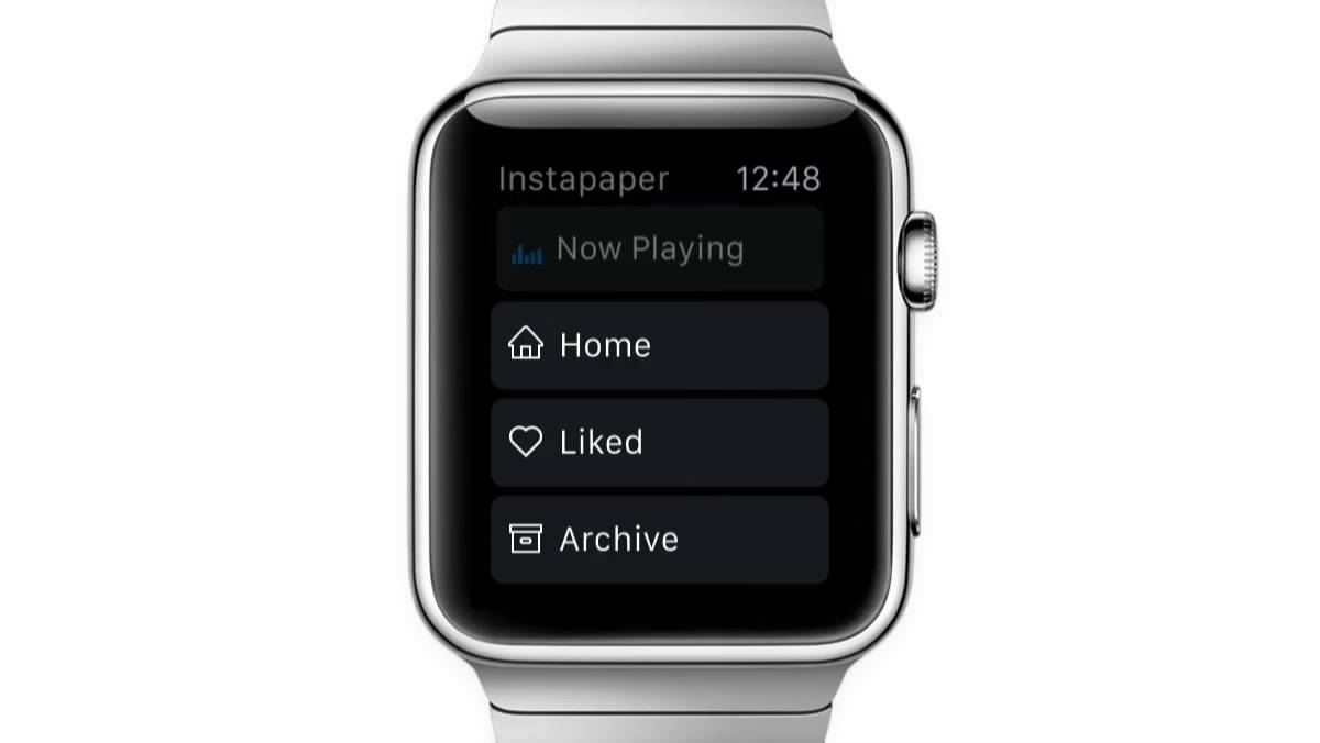 Instapaper op Apple Watch