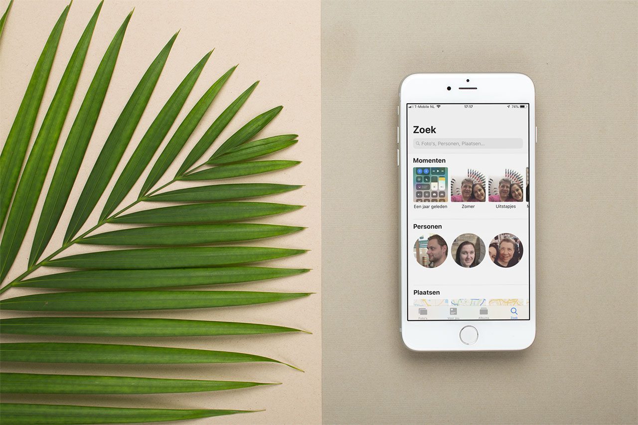 Zoeken in de Foto's-app