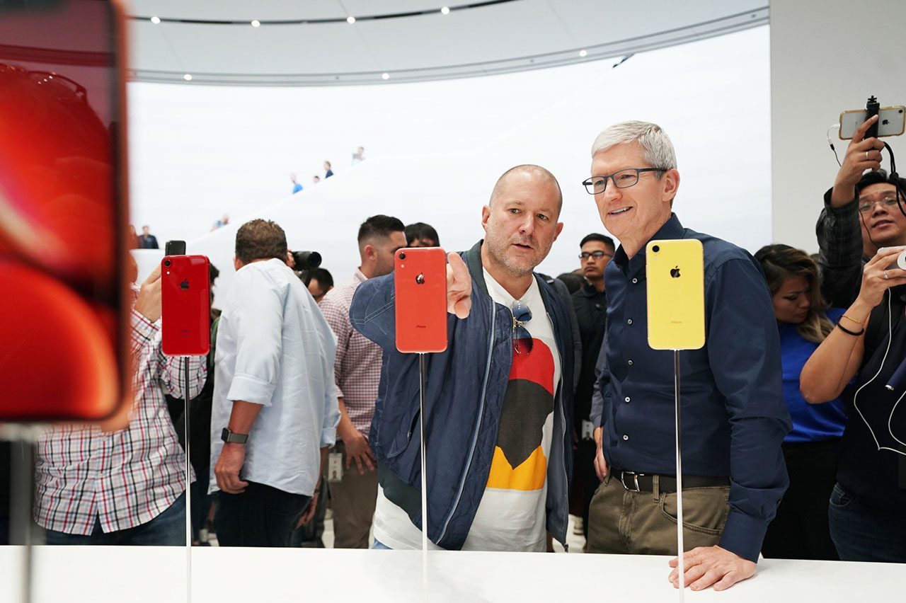 Jony Ive en Tim Cook