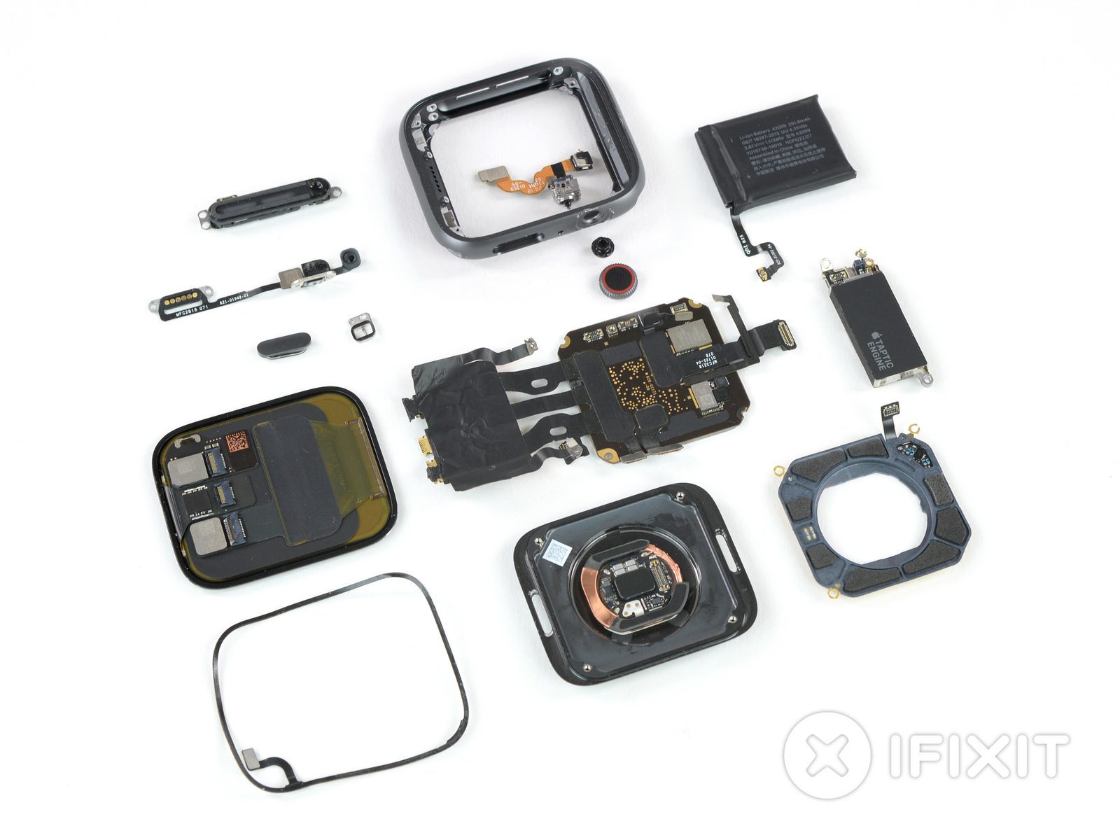 Apple Watch Series 4 teardown van iFixit.