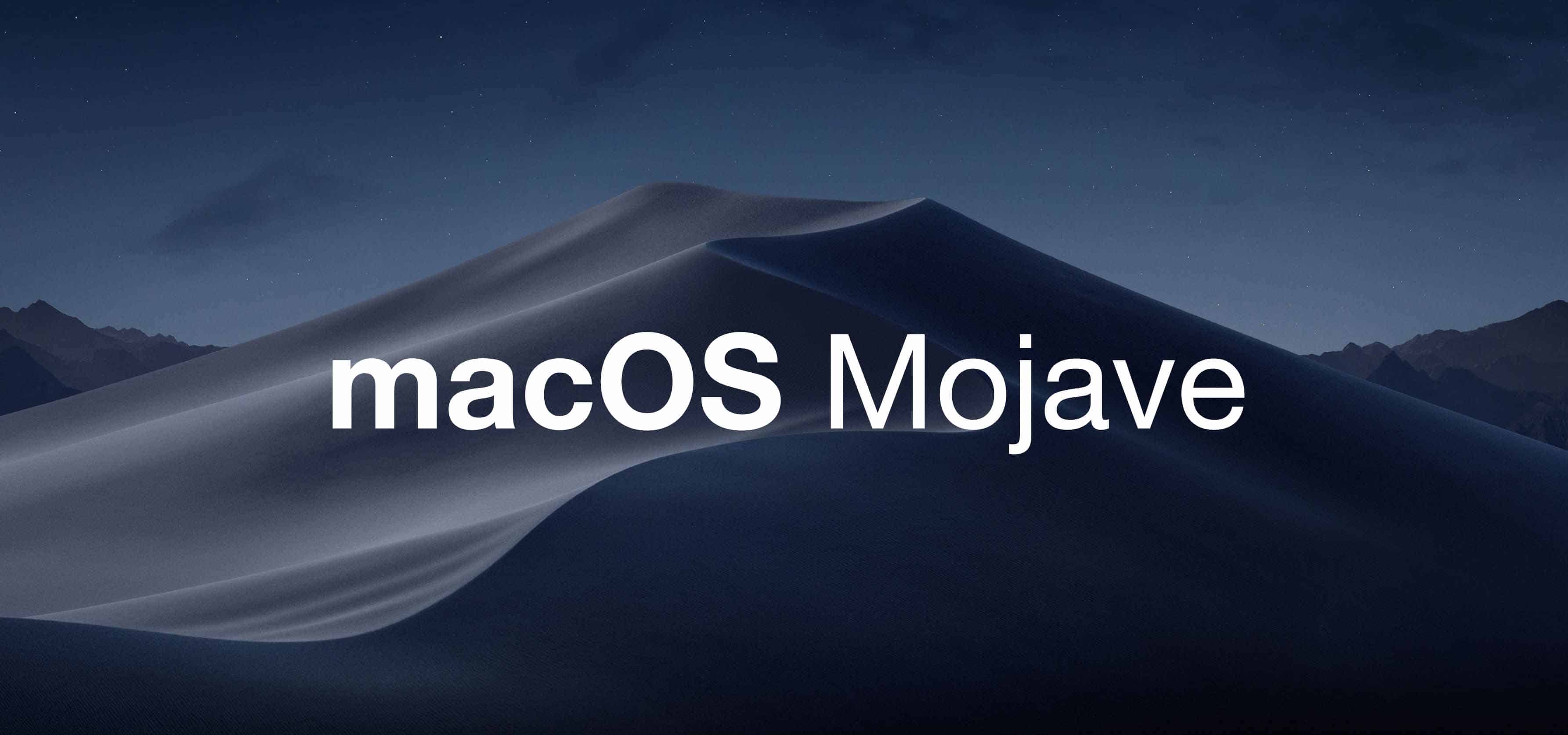 macOS Mojave voorbereiden