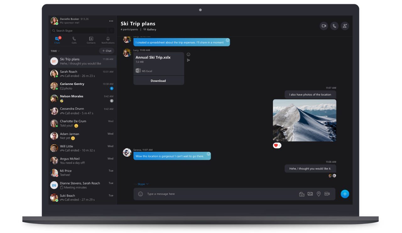 Skype-update 2018
