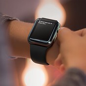 Apple Watch aantikken en wachten