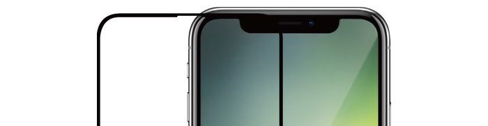 Azuri screenprotector voor iPhone XR