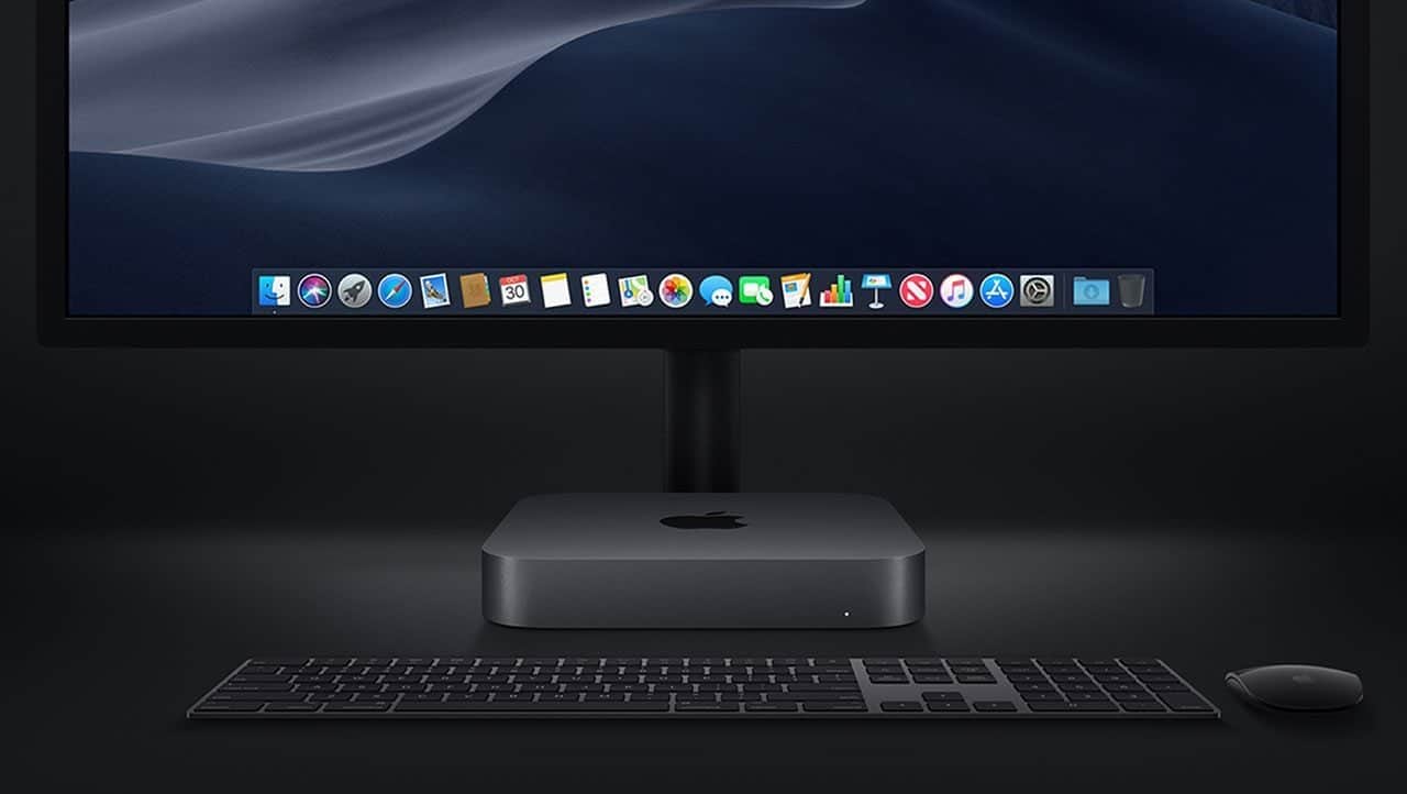 Mac mini desktop spacegrijs
