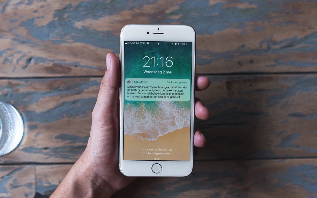 Prestatiebeheer op de iPhone.