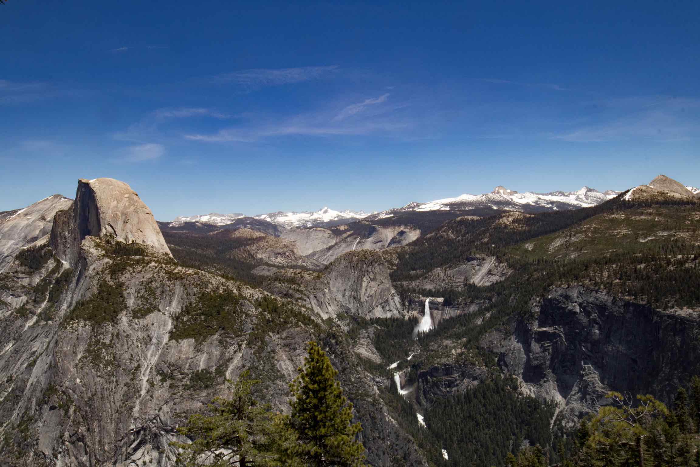 Groothoekfoto Yosemite
