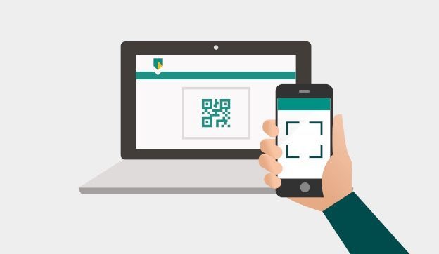 ABN AMRO QR-code scanner voor iDEAL.