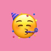 Emoji feest 10 jaar op iPhone