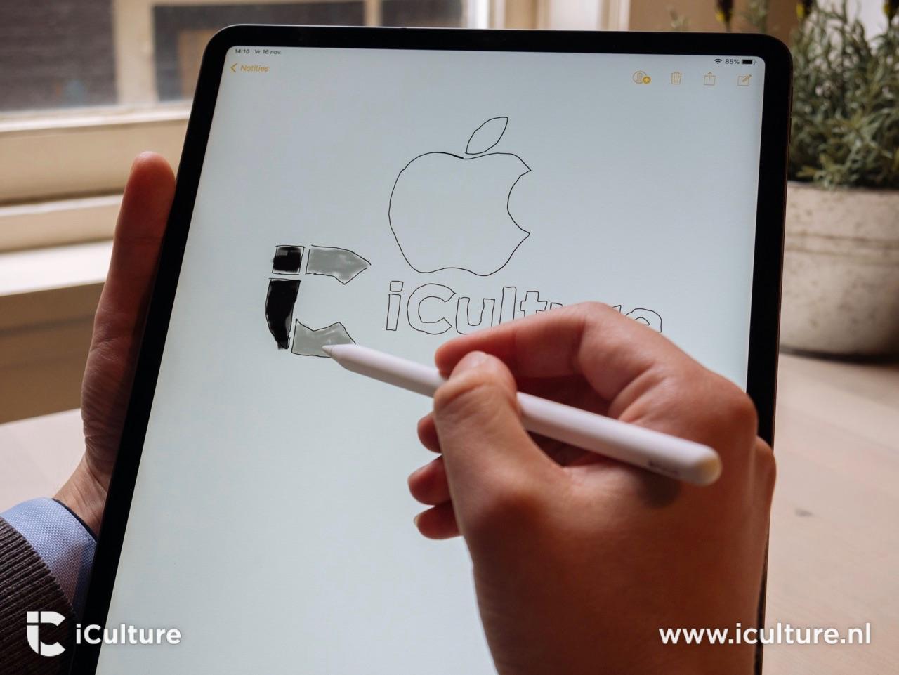 iPad Pro 2018 review met Apple Pencil.