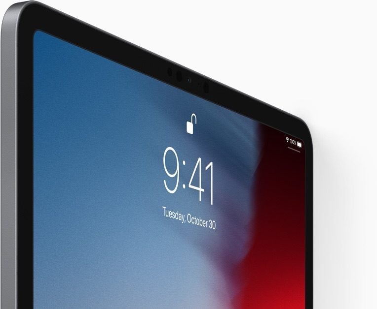 iPad Pro 2018 scherm.