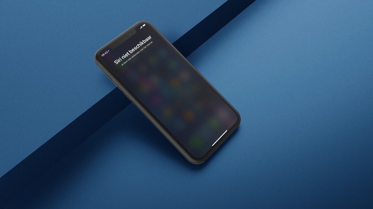 Siri offline: niet beschikbaar.